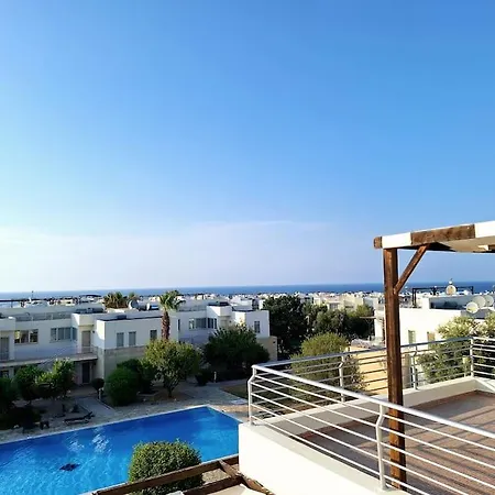 דירה Mountain Seaview Penthouse In A Village 10 Agios Georgios (Girne)